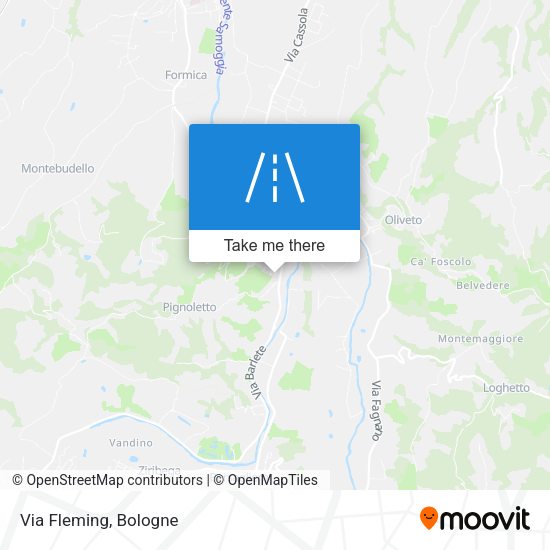 Via Fleming map