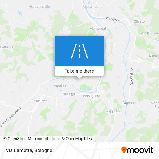 Via Lametta map