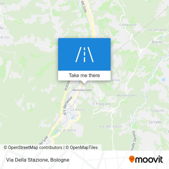 Via Della Stazione map