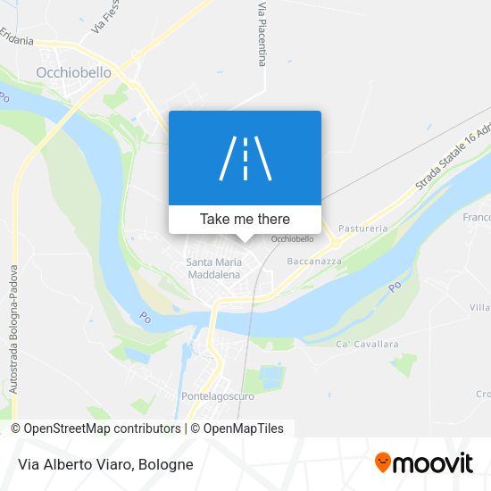 Via Alberto Viaro map