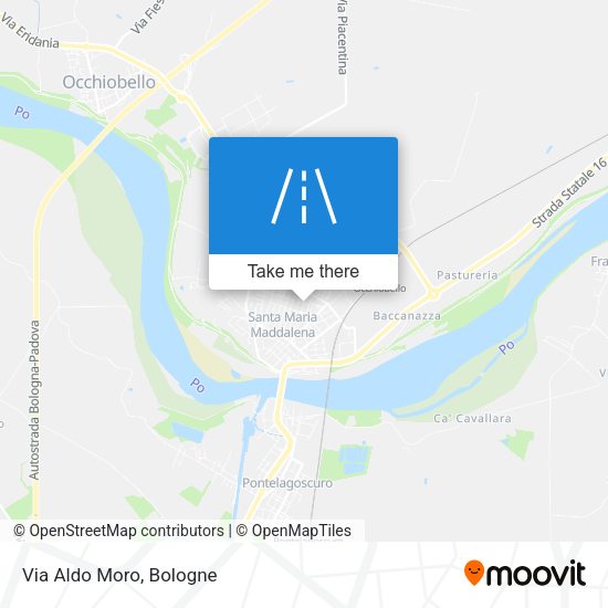 Via Aldo Moro map