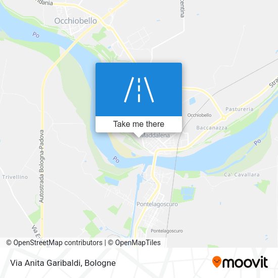 Via Anita Garibaldi map