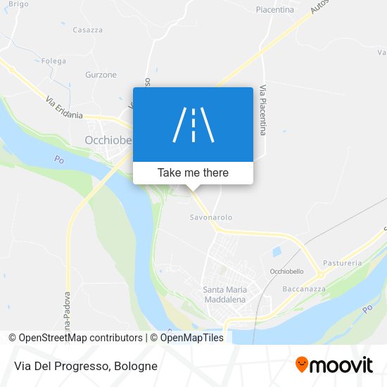 Via Del Progresso map