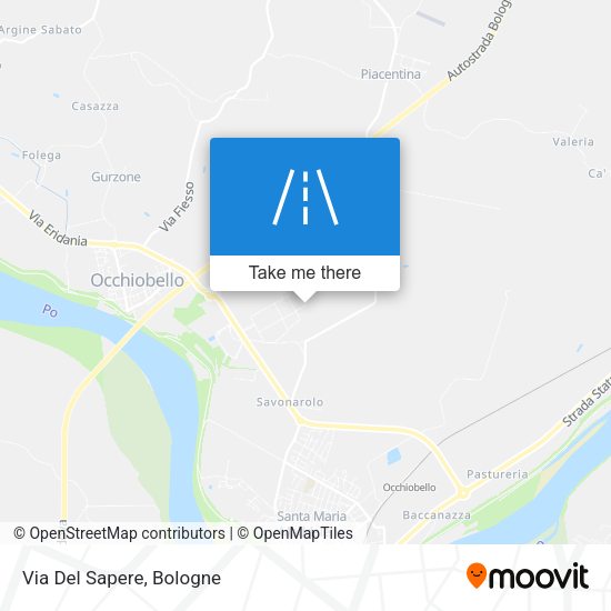 Via Del Sapere map