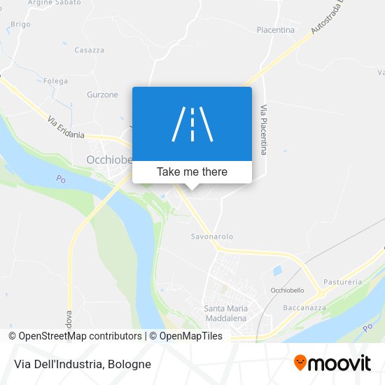 Via Dell'Industria map