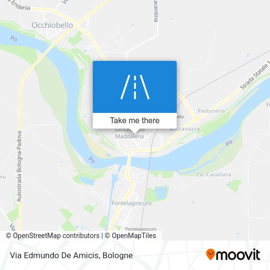 Via Edmundo De Amicis map