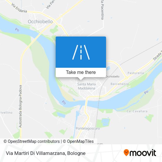 Via Martiri Di Villamarzana map