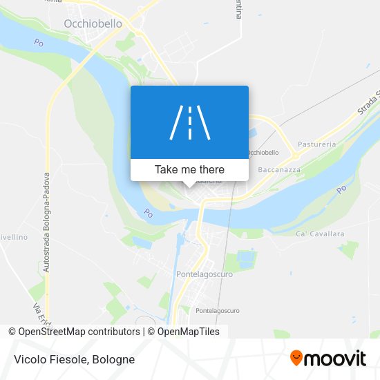 Vicolo Fiesole map