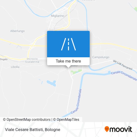 Viale Cesare Battisti map