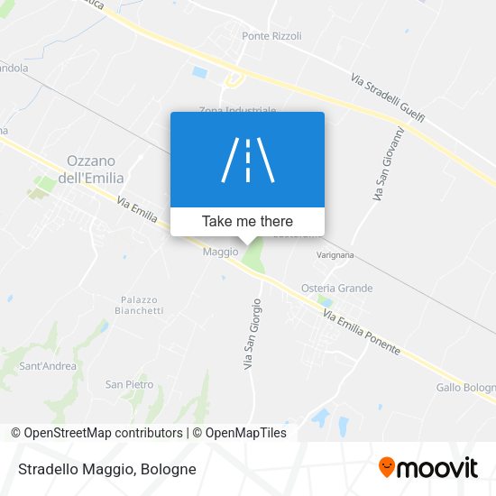 Stradello Maggio map
