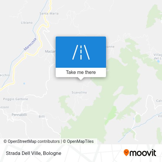 Strada Dell Ville map