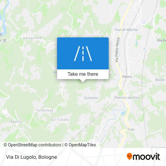Via Di Lugolo map