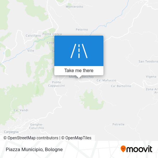 Piazza Municipio map