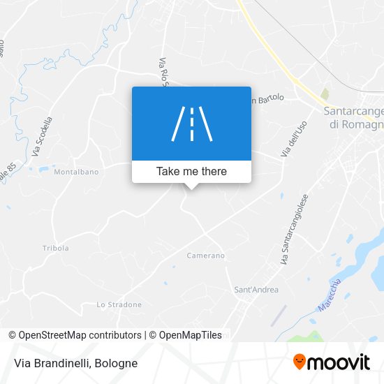 Via Brandinelli map