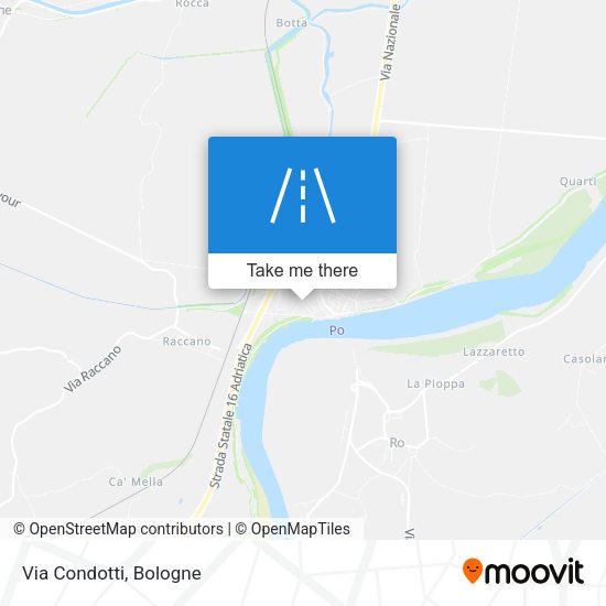 Via Condotti map