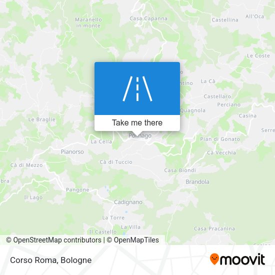 Corso Roma map