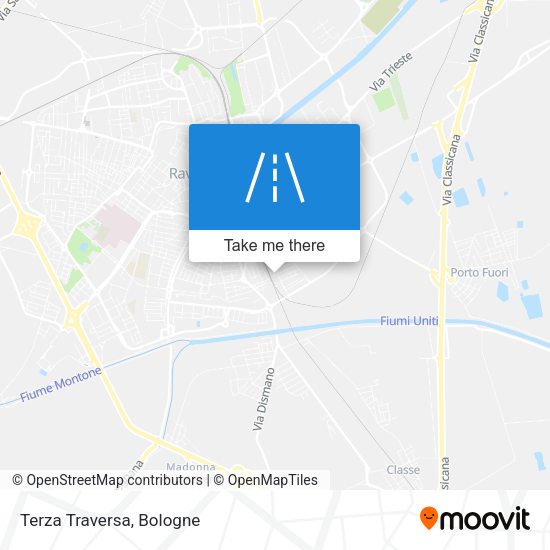 Terza Traversa map