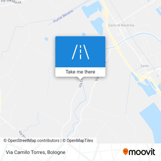 Via Camilo Torres map