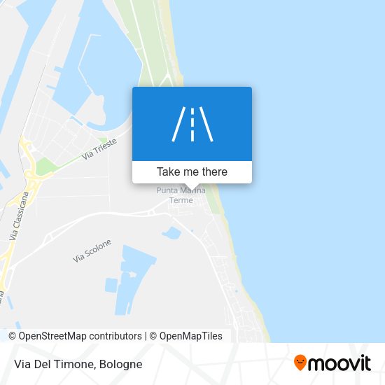 Via Del Timone map