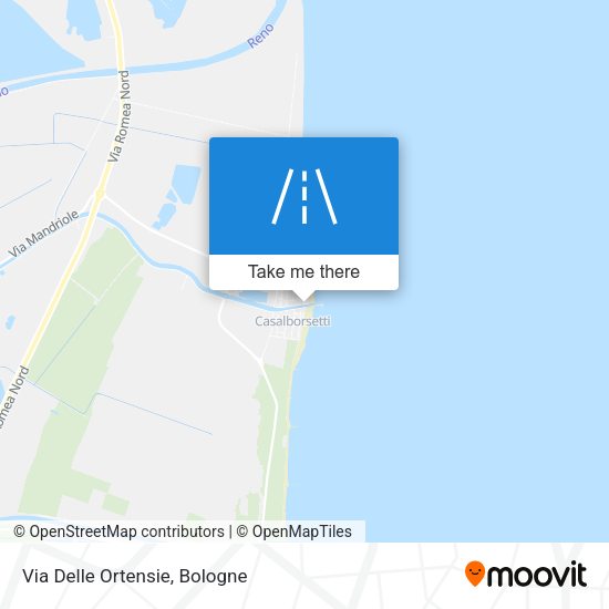 Via Delle Ortensie map
