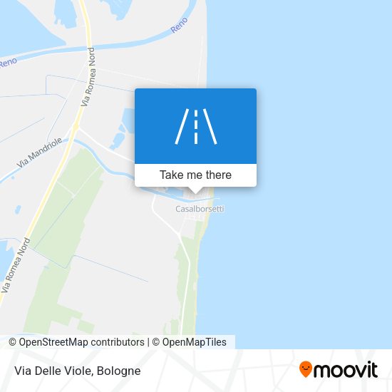 Via Delle Viole map