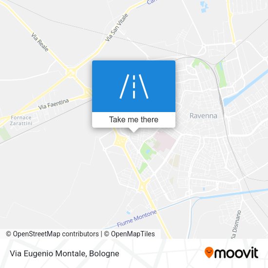 Via Eugenio Montale map
