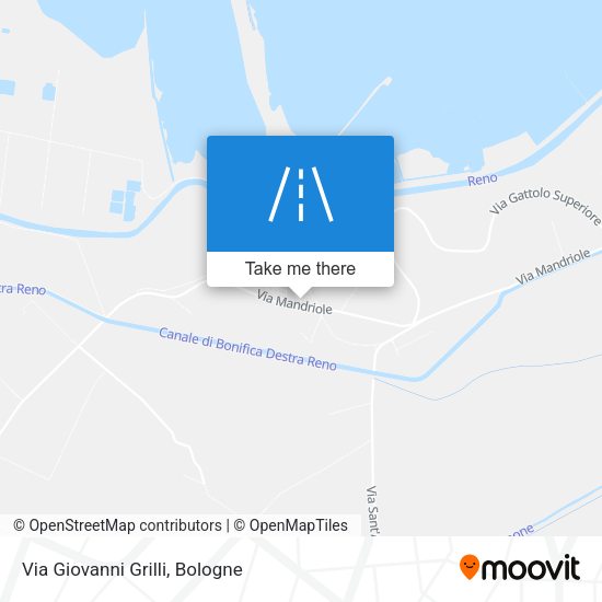 Via Giovanni Grilli map