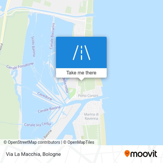 Via La Macchia map