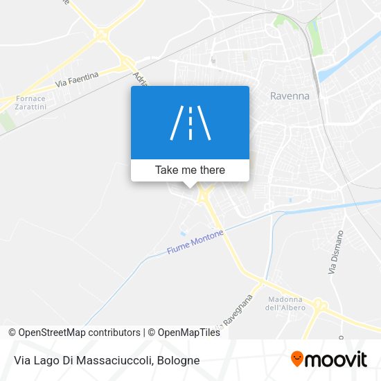 Via Lago Di Massaciuccoli map