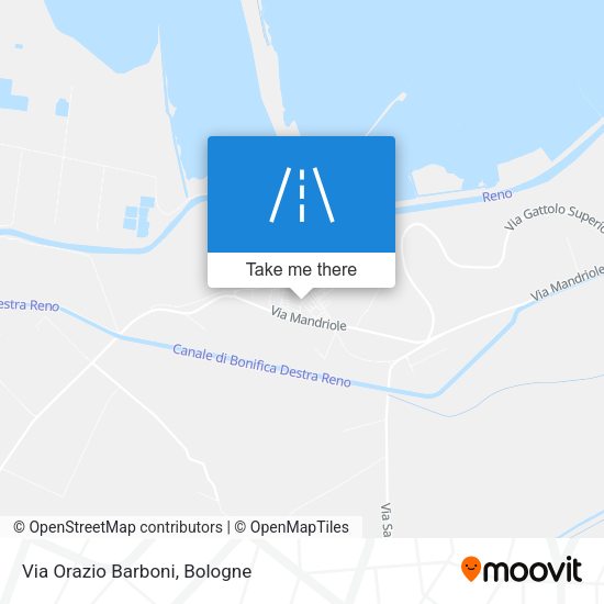 Via Orazio Barboni map