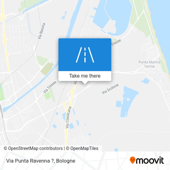 Via Punta Ravenna ? map