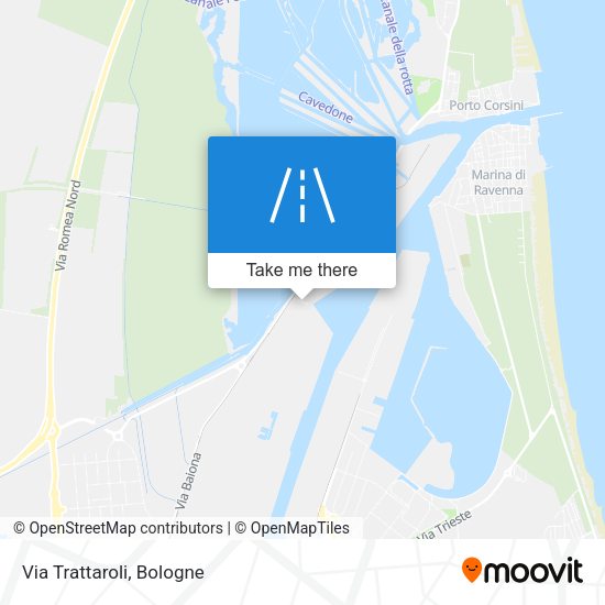 Via Trattaroli map