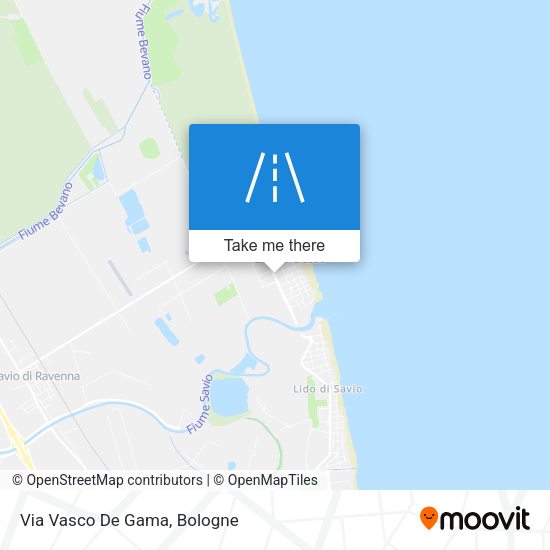 Via Vasco De Gama map