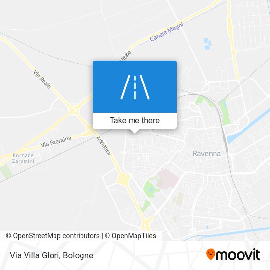 Via Villa Glori map