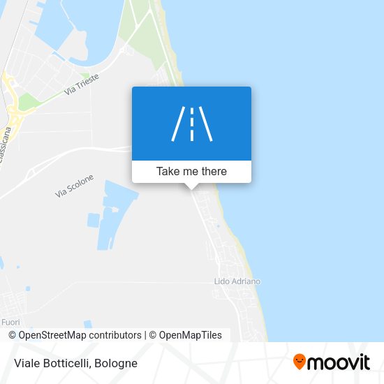 Viale Botticelli map