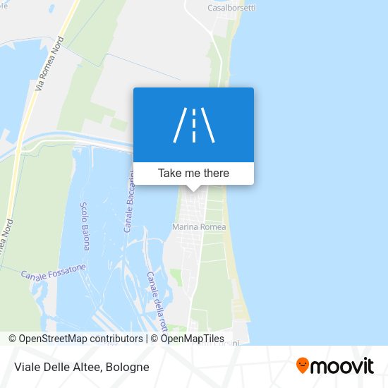 Viale Delle Altee map