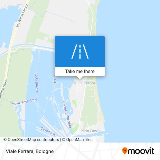 Viale Ferrara map