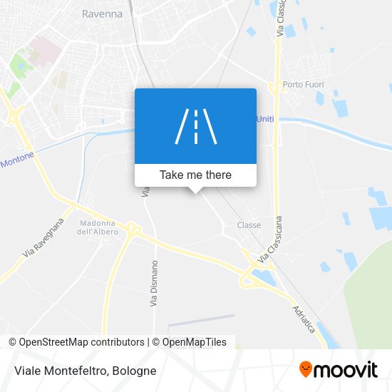 Viale Montefeltro map