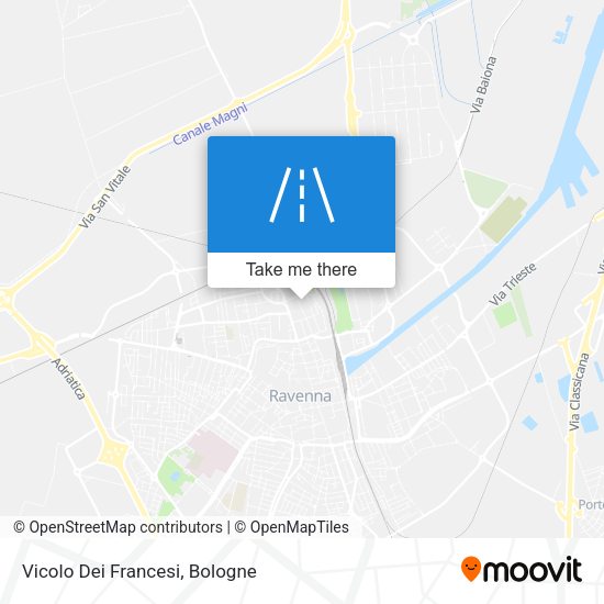 Vicolo Dei Francesi map
