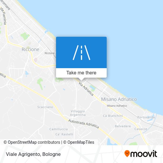Viale Agrigento map