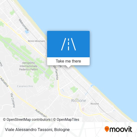 Viale Alessandro Tassoni map