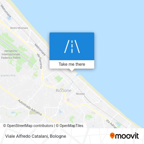 Viale Alfredo Catalani map