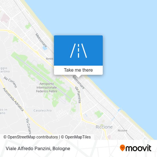 Viale Alfredo Panzini map