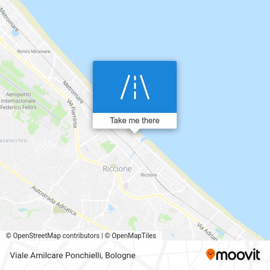 Viale Amilcare Ponchielli map