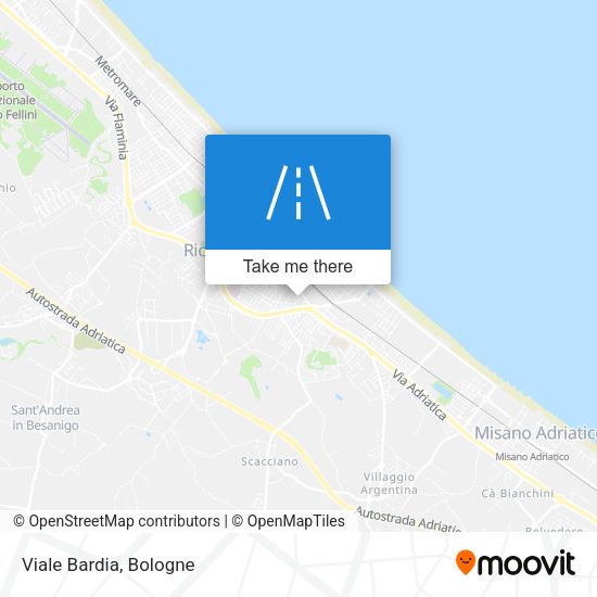 Viale Bardia map