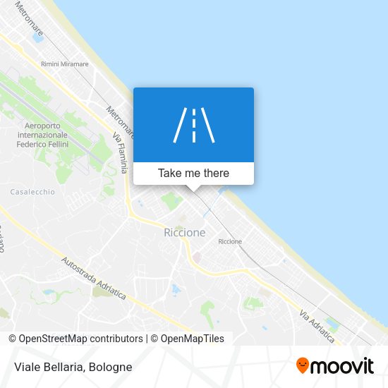 Viale Bellaria map