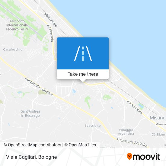 Viale Cagliari map