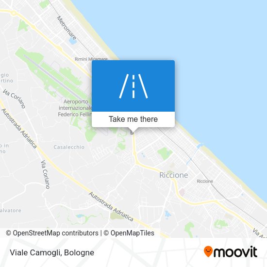 Viale Camogli map