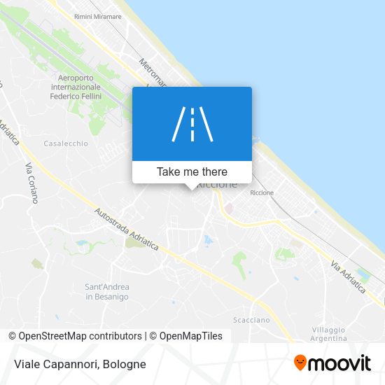 Viale Capannori map