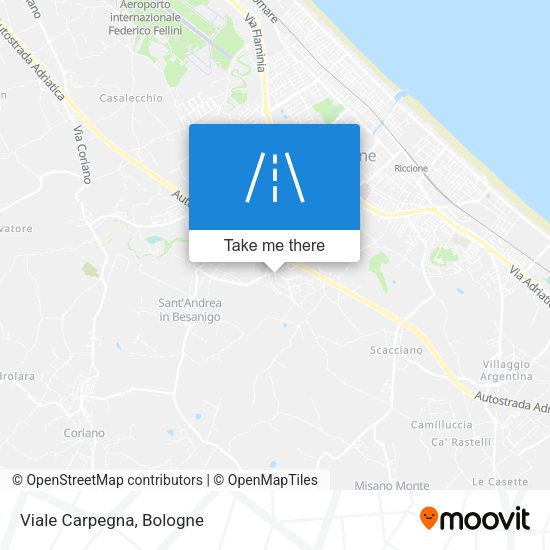 Viale Carpegna map